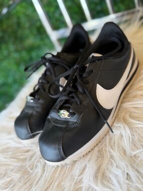 Nike Black Sneakers with White Swoosh